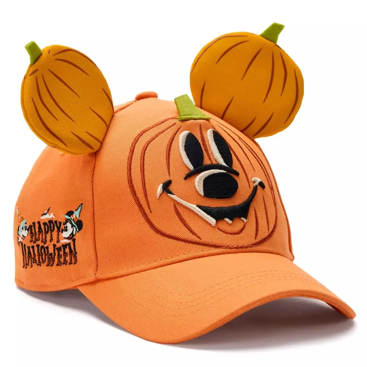 New Mickey and Minnie Mouse Halloween Baseball Cap on Disney Store